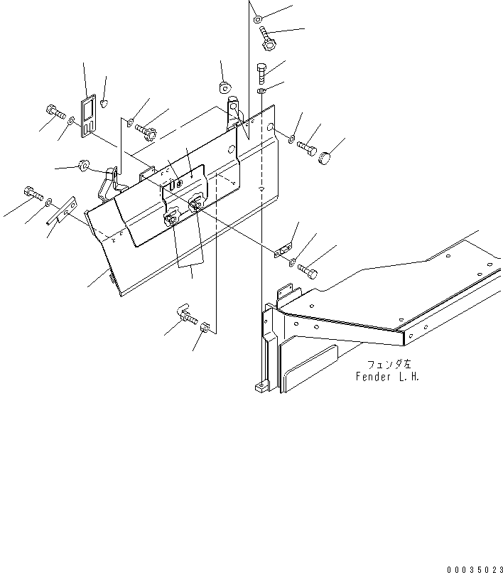 COVER (WELDED) 14X-54-32380 KOMATSU