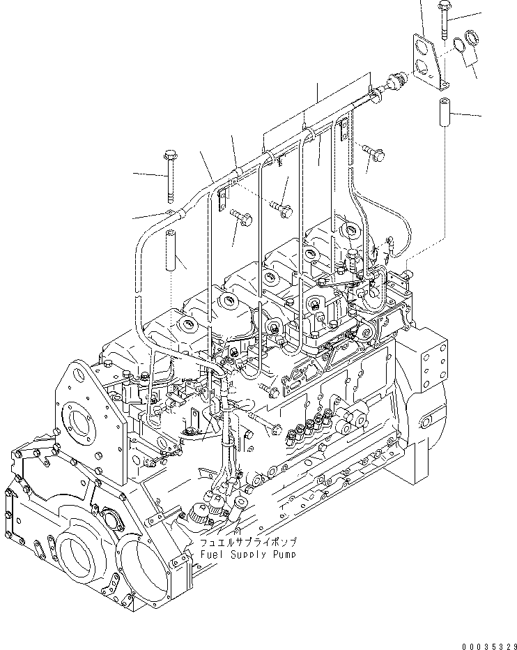 Жгут проводов 6156-81-9261 KOMATSU