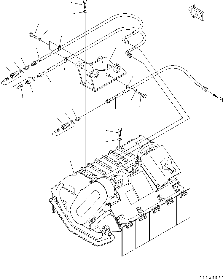 Колпачок 20T-914-8280 KOMATSU