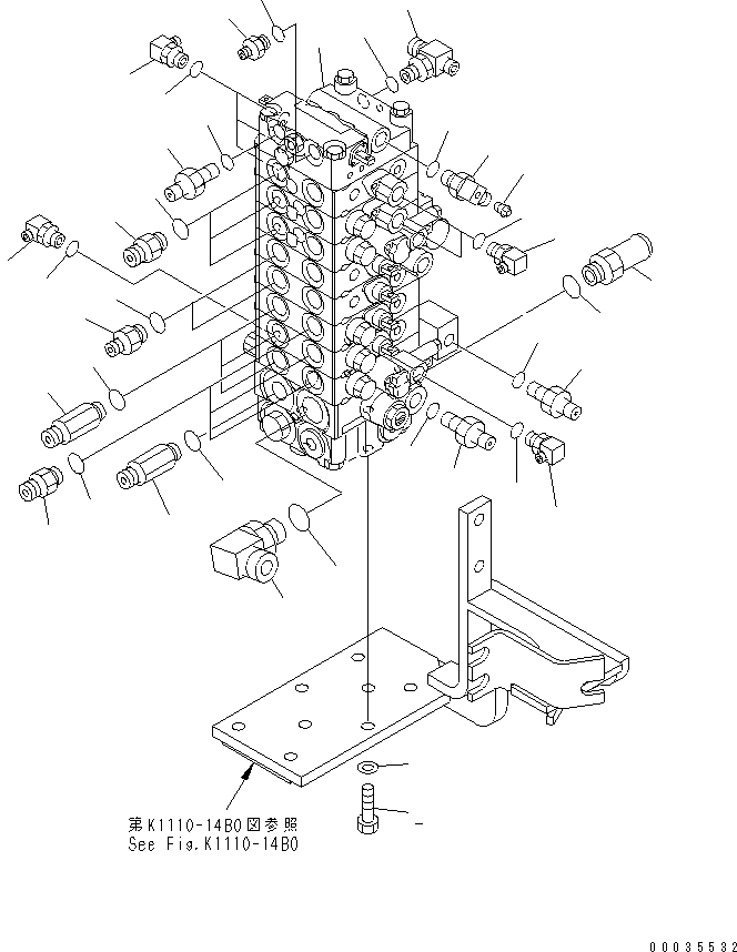 Клапан в сборе (723-18-11504) KOMATSU