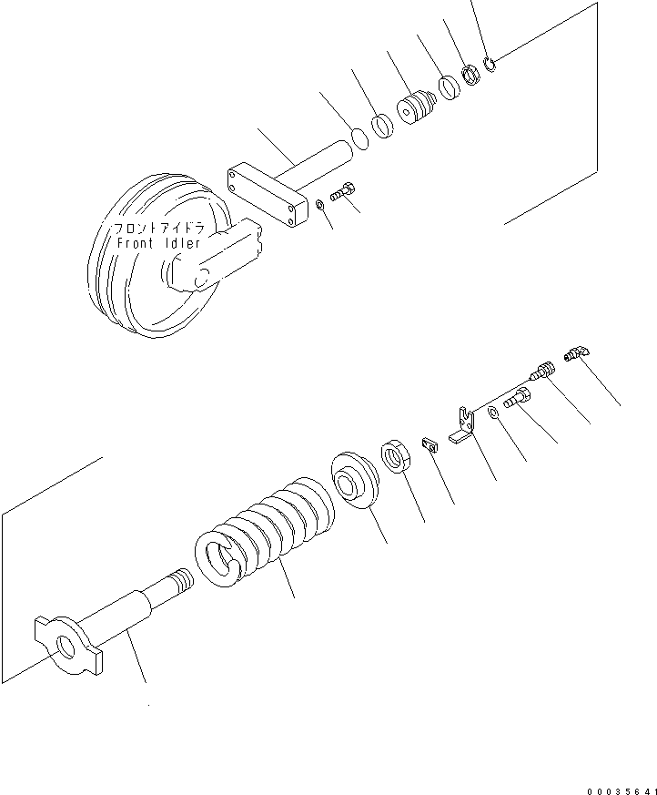 U-образная манжета 09370-00700 KOMATSU