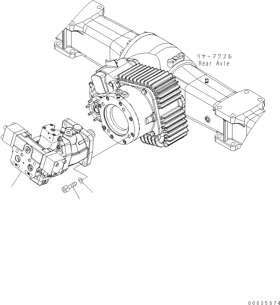 Болт 01252-71650 KOMATSU