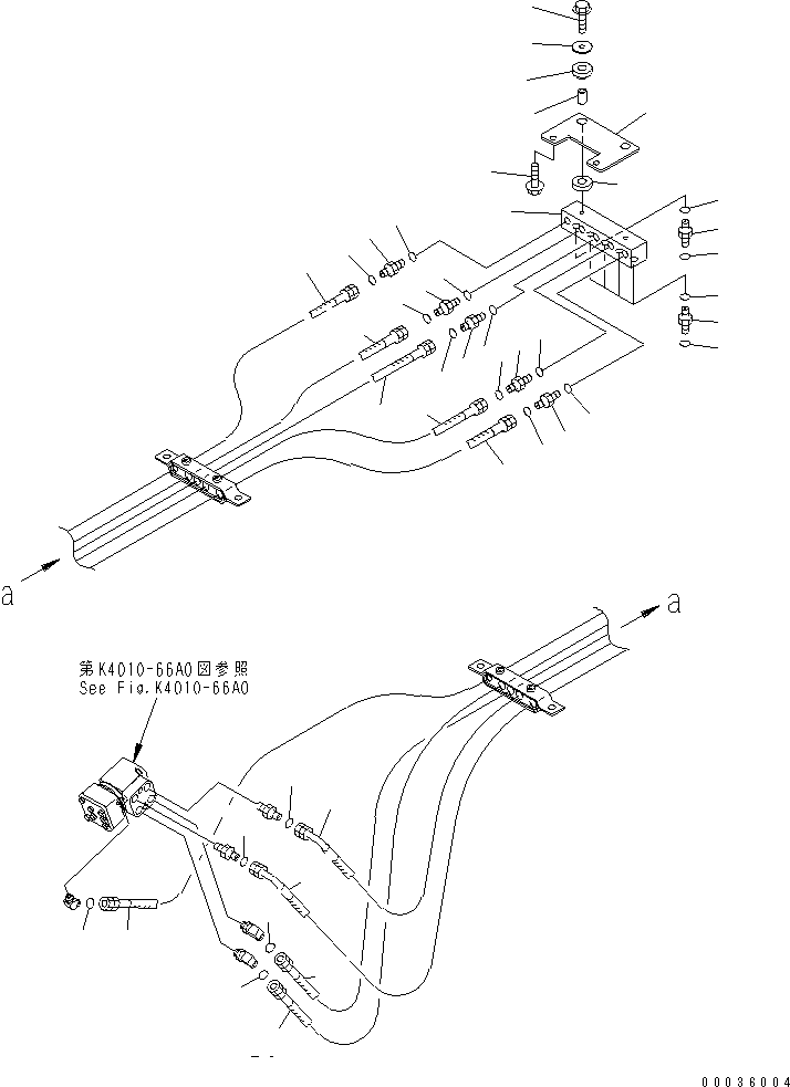 Шланг 02766-00419 KOMATSU