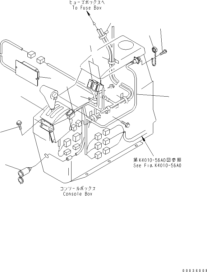 Жгут проводов 56B-06-16460 KOMATSU