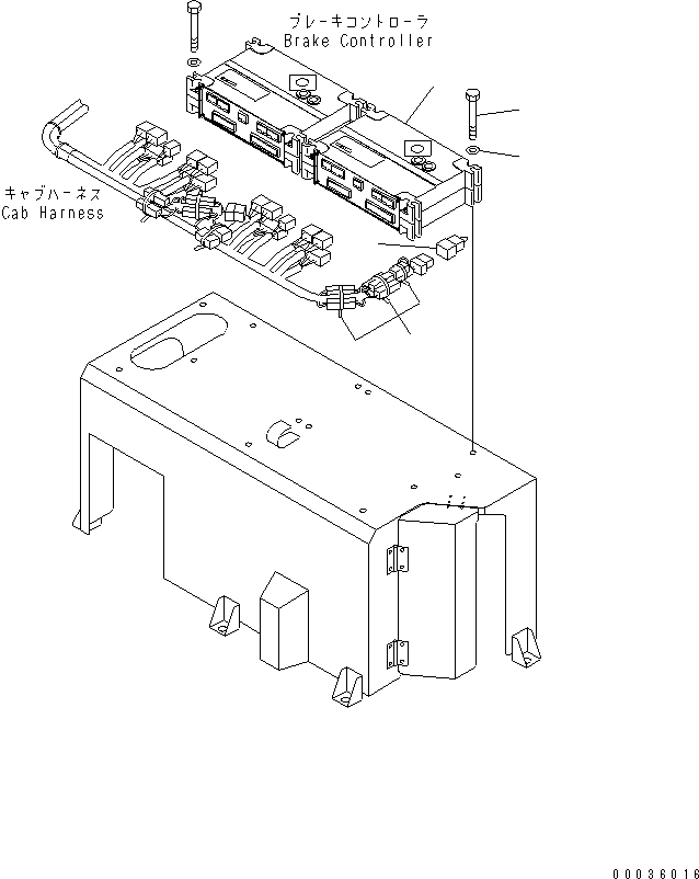 CONTROLLER,TRANSMISSION \0\7818-54-3003 KOMATSU