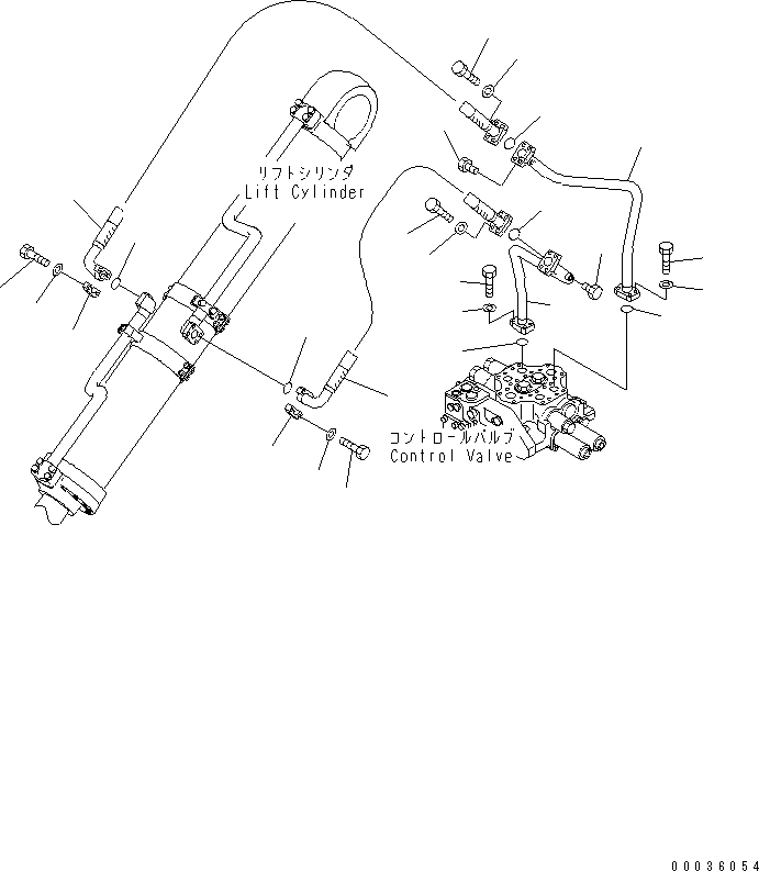 Шланг 07124-110A9 KOMATSU