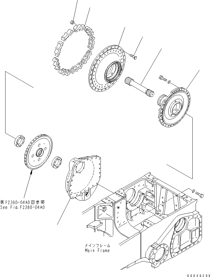 Крышка 14X-27-31160 KOMATSU