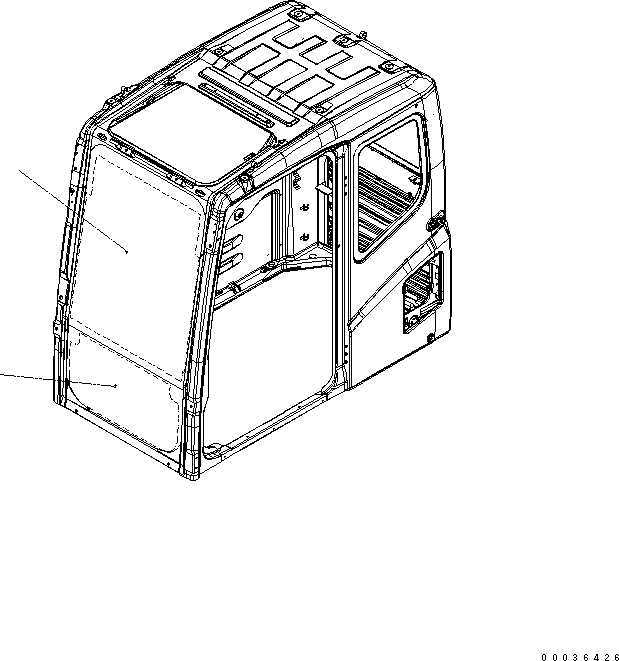 Лист 208-54-84780 KOMATSU