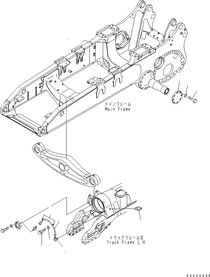 Крышка 195-50-52140 KOMATSU