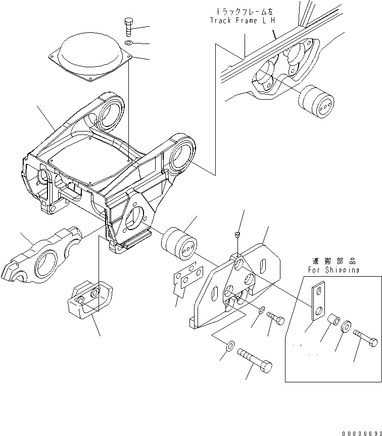 Болт 01011-62720 KOMATSU