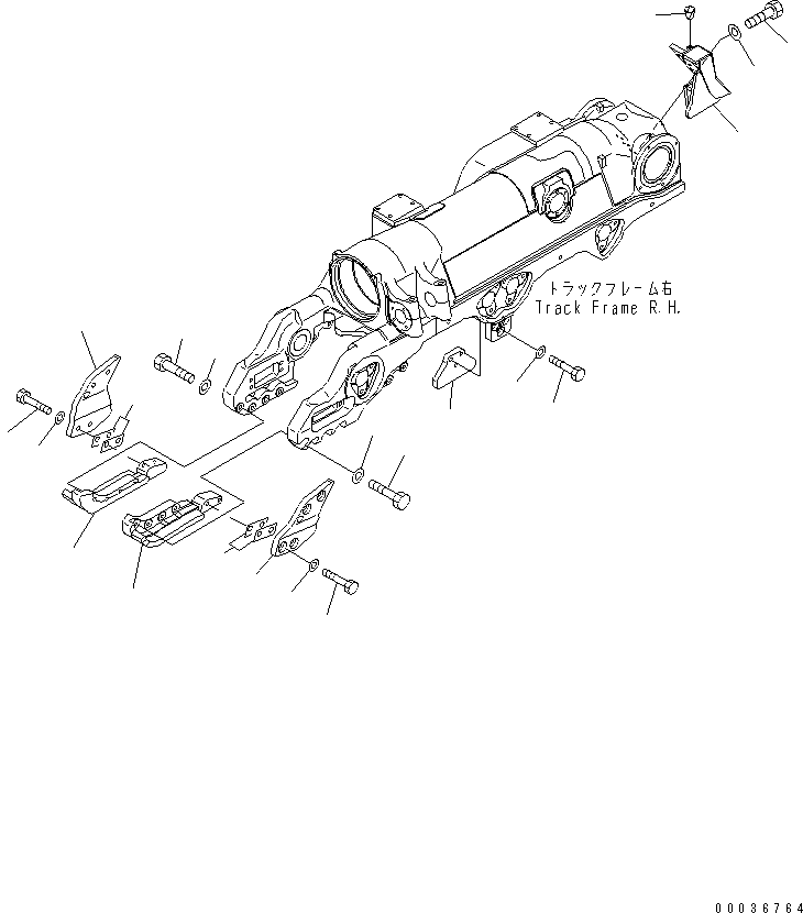 Пластина 195-30-67390 KOMATSU