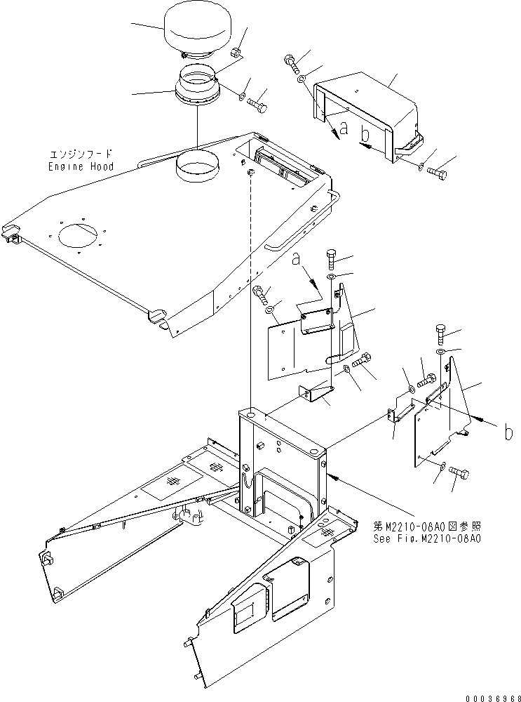 Cleaner Assembly 195-01-35211 KOMATSU