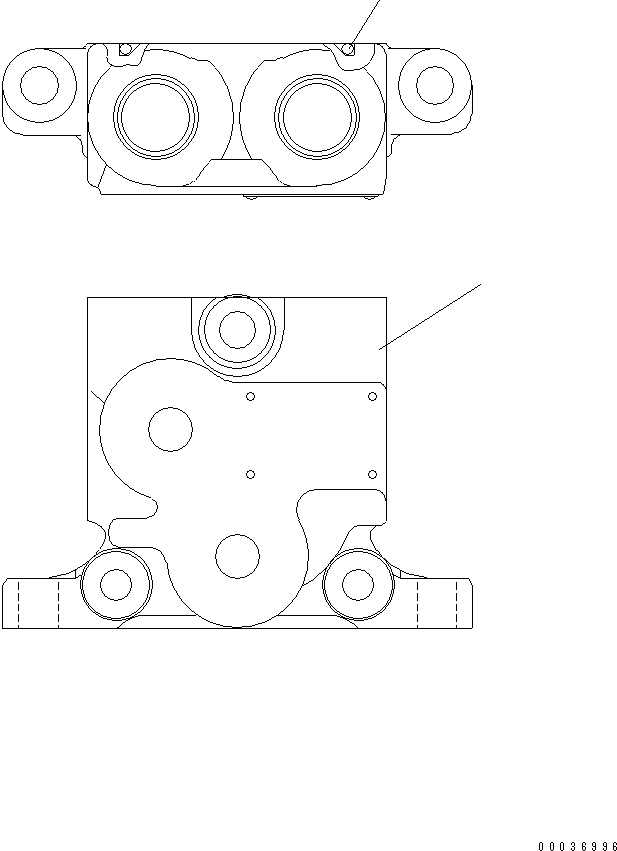 Картер KB21011-36305 KOMATSU