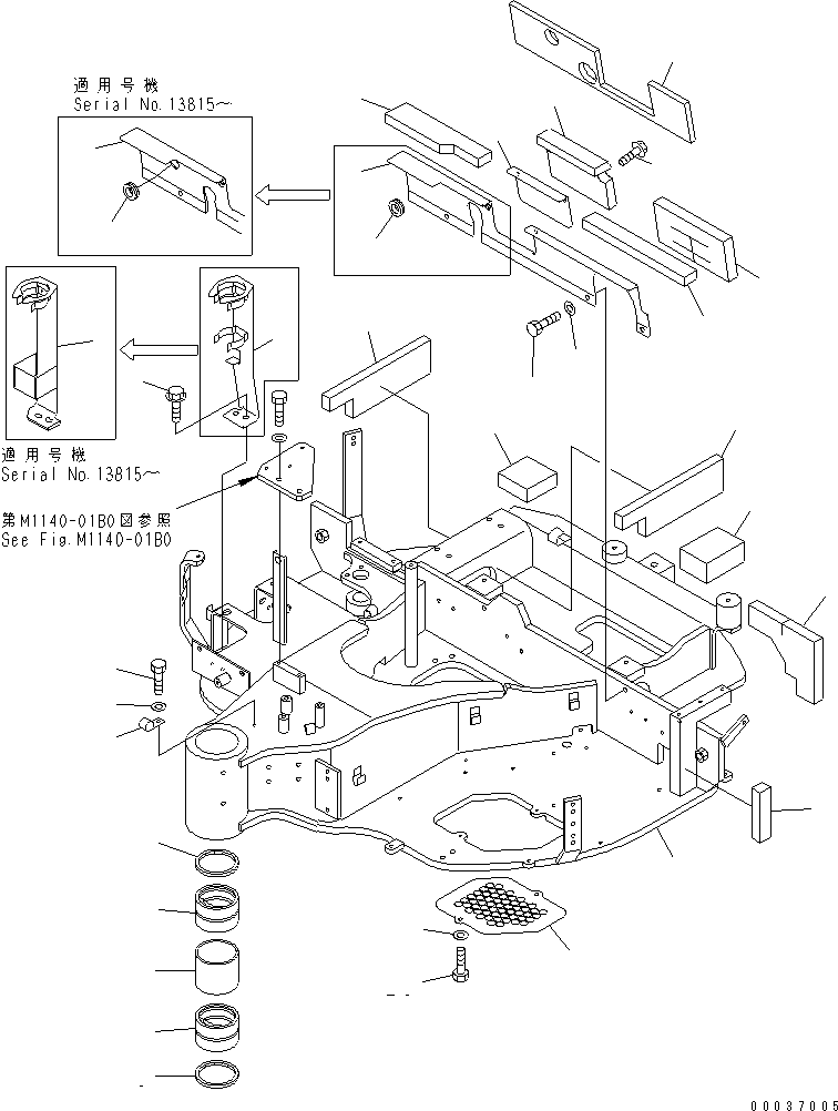 Лист 21U-46-31391 KOMATSU