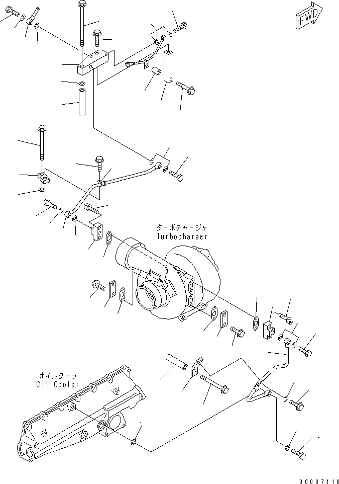 Block, Mast 6218-61-8730 KOMATSU