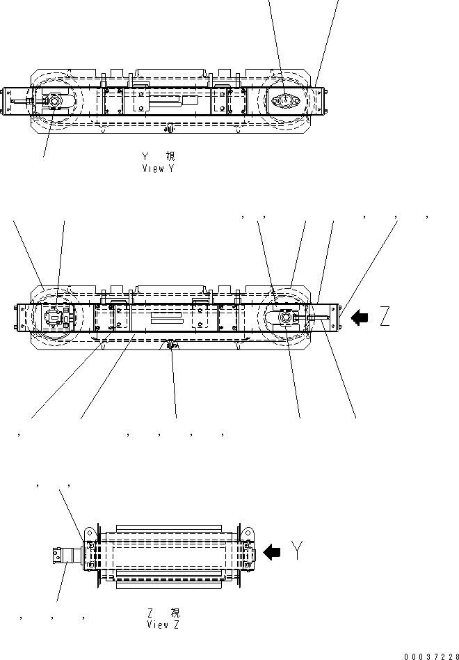 Планка MFL0000711 KOMATSU