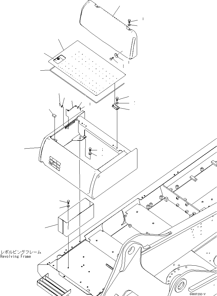 Box, Tool 207-54-77441 KOMATSU