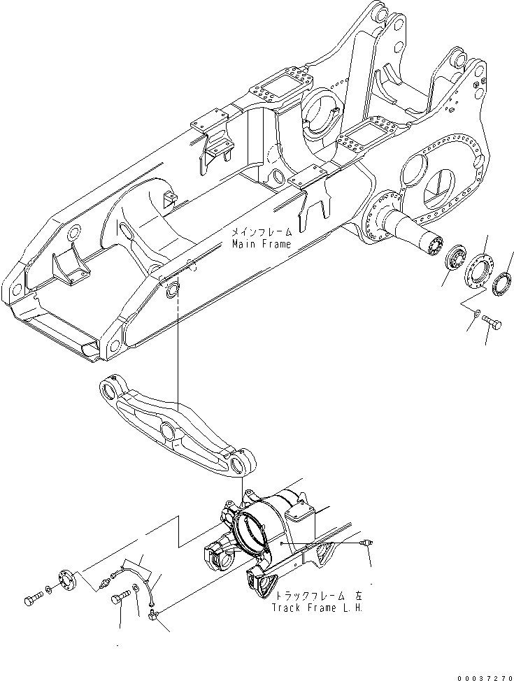 Трубка 198-50-62331 KOMATSU
