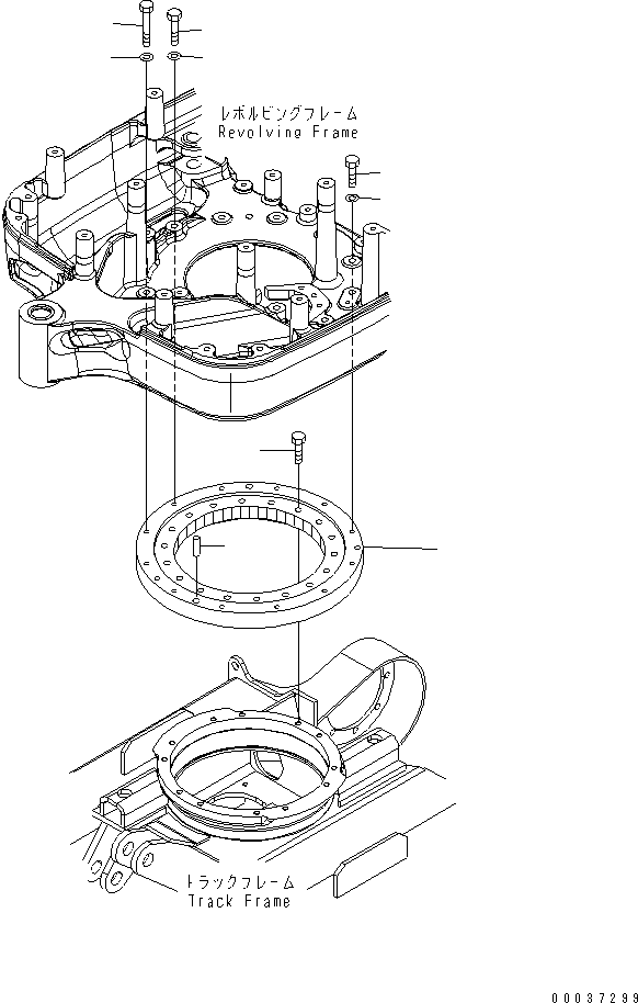 CIRCLE 21S-25-31101 KOMATSU