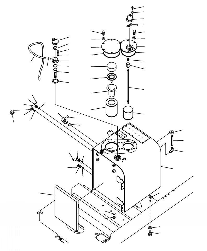 Шланг 07261-21415 KOMATSU
