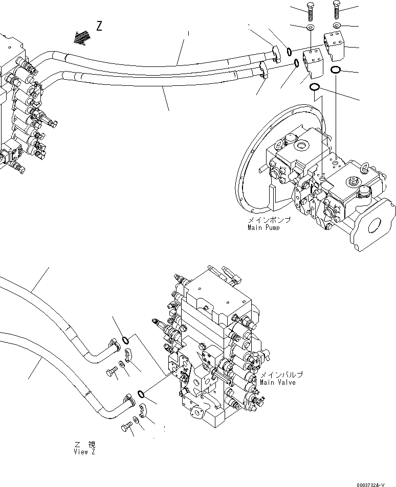 Корпус 208-62-71810 KOMATSU