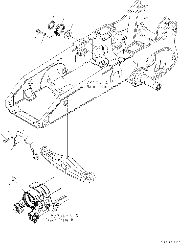 Трубка 198-50-62341 KOMATSU
