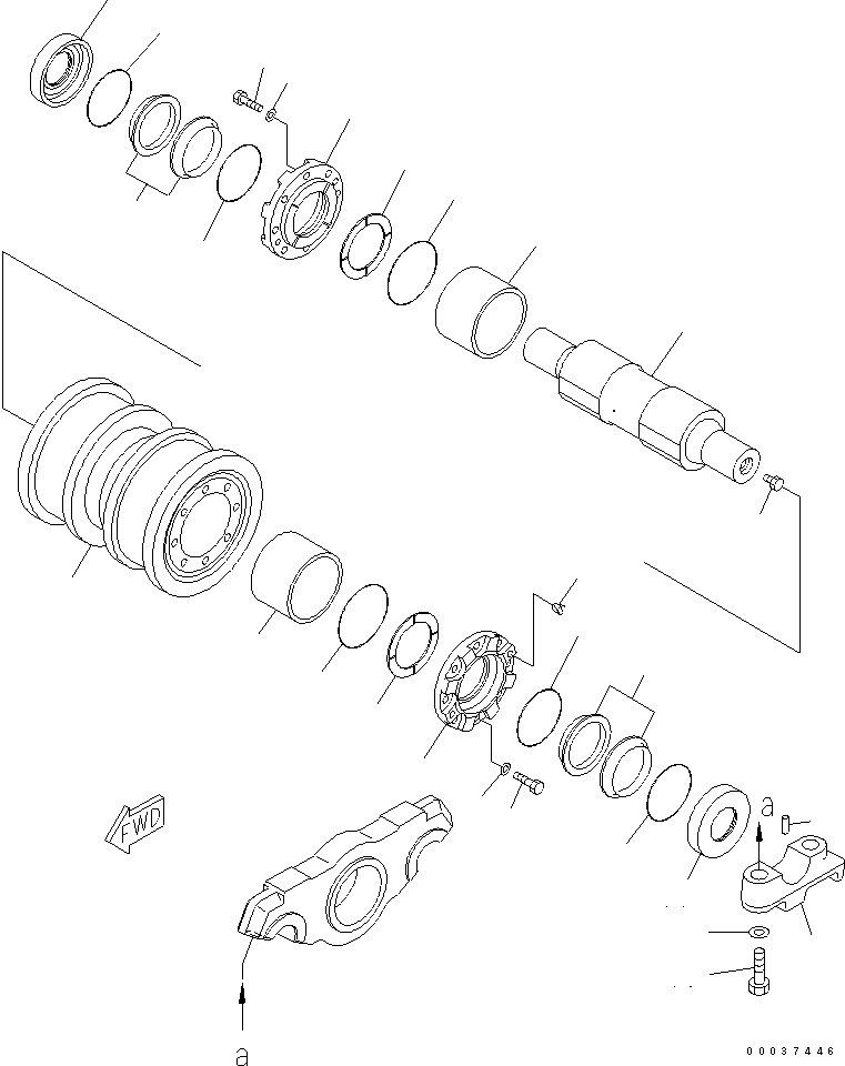 Колпачок 198-30-67140 KOMATSU