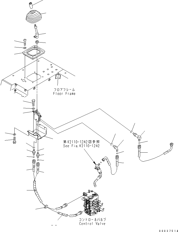 Винт с внутренним шестигранником 01245-00830 KOMATSU