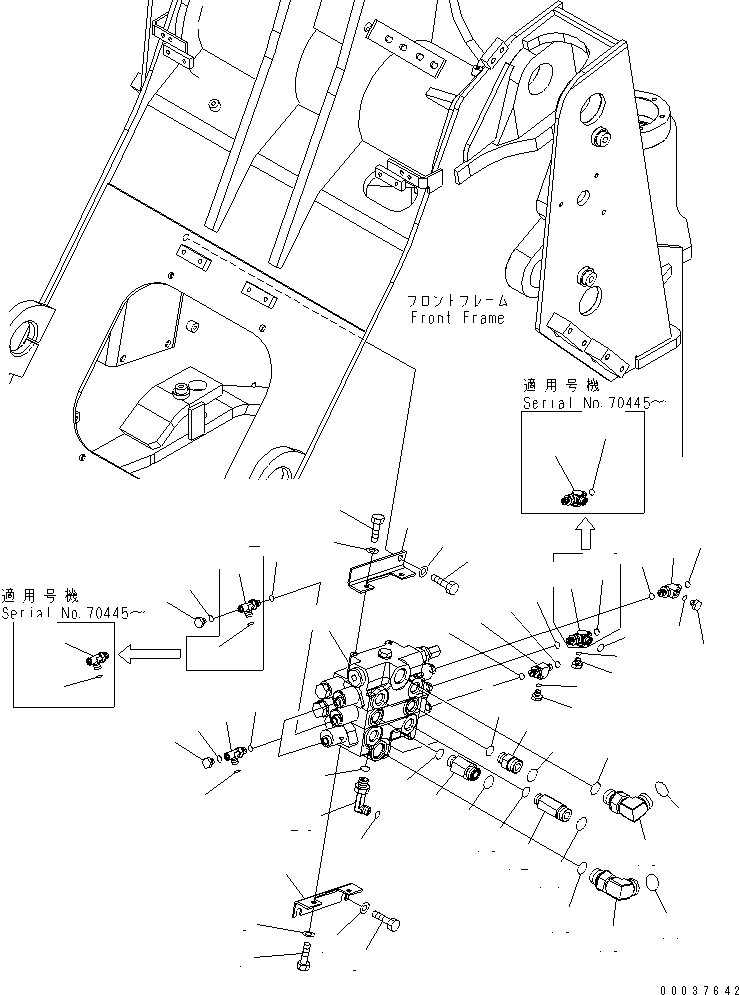 Тройник 418-T80-3M61 KOMATSU