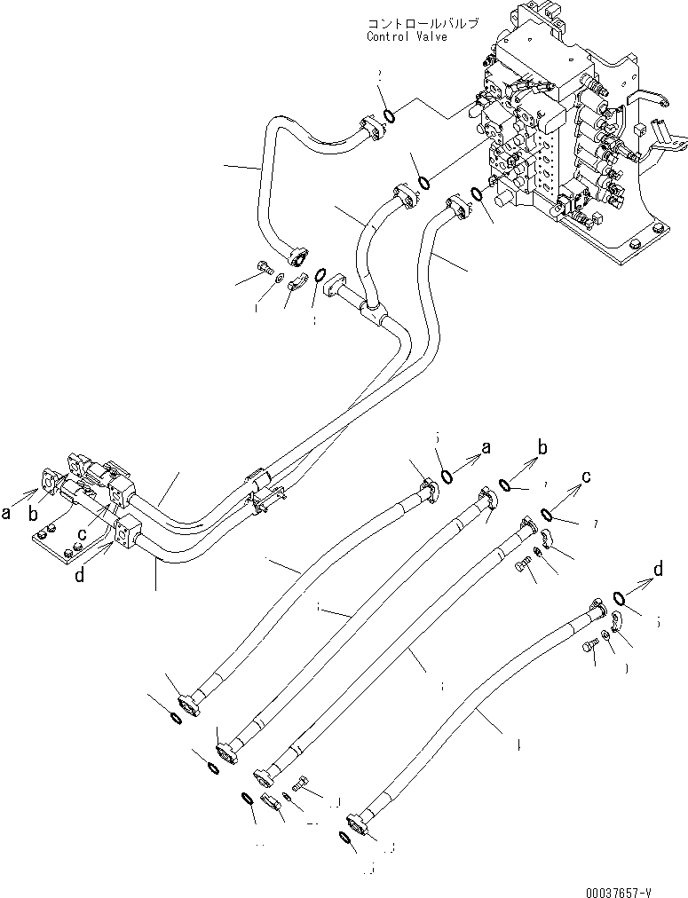 Трубка \0\207-62-71222 KOMATSU