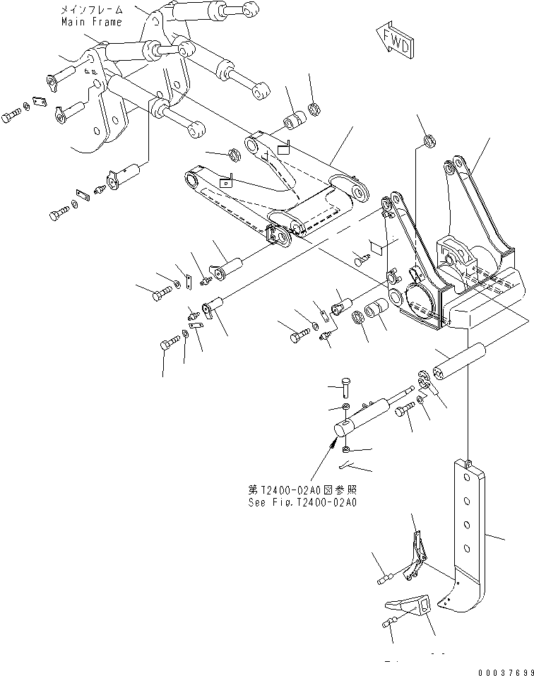BEAM 17M-79-41210 KOMATSU