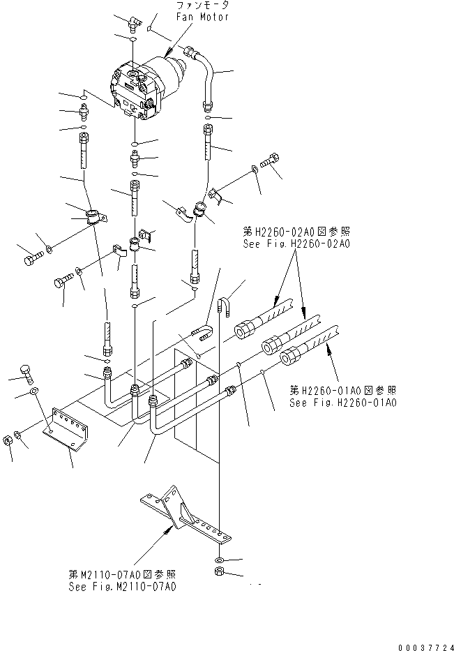 Гайка 22P-70-12160 KOMATSU