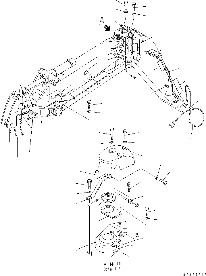 Жгут проводов 21Y-06-21130 KOMATSU