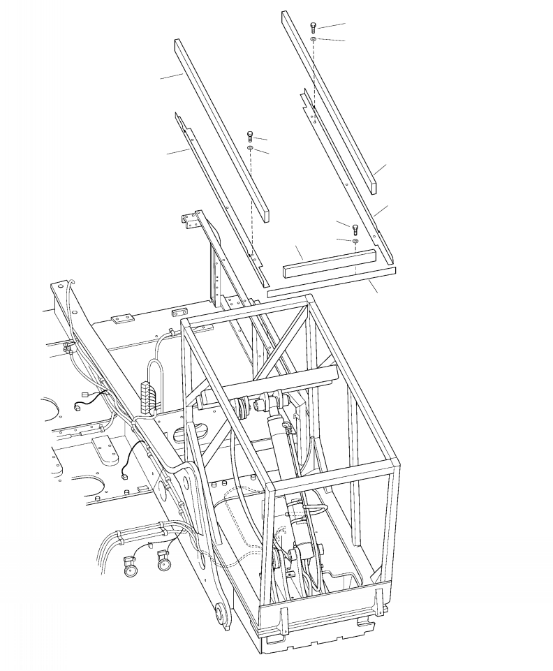 Крышка 207-46-A1840 KOMATSU