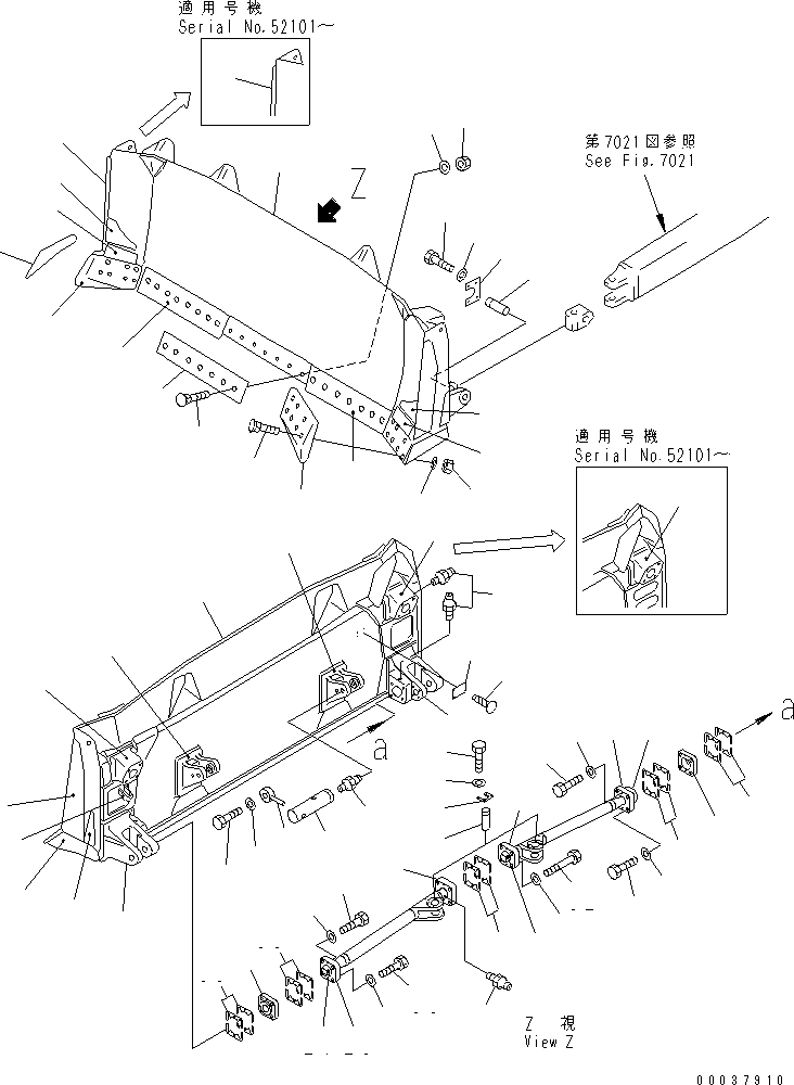 Пластина (сварная) 175-71-33121 KOMATSU