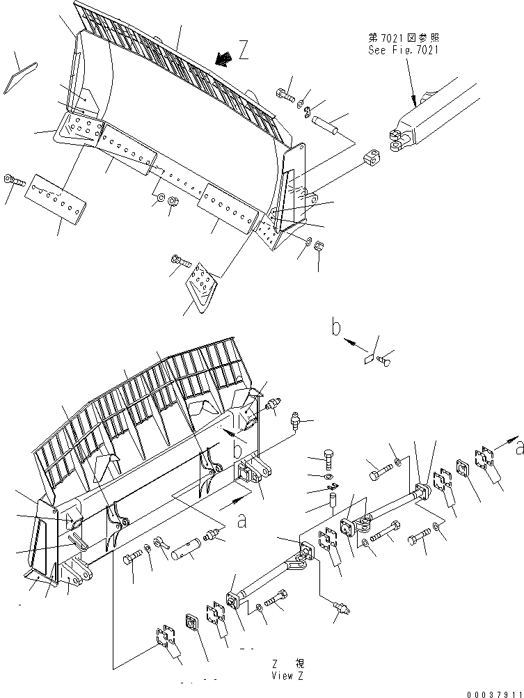 Щётка стеклоочистителя 175-71-33300 KOMATSU