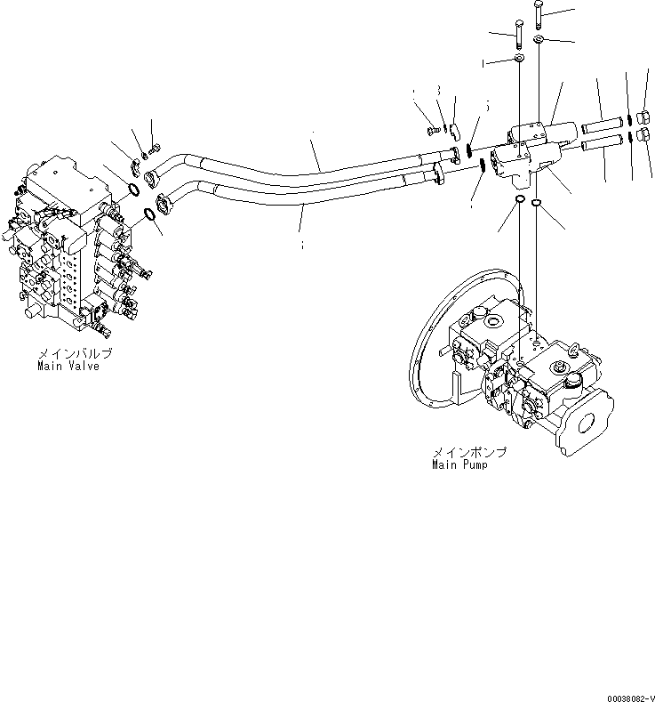 Фильтр в сборе \0\208-62-71100 KOMATSU