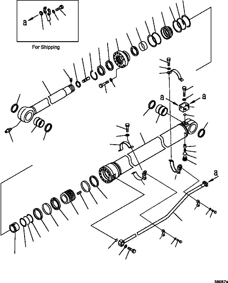 Пылезащитное уплотнение 707-56-11740 KOMATSU