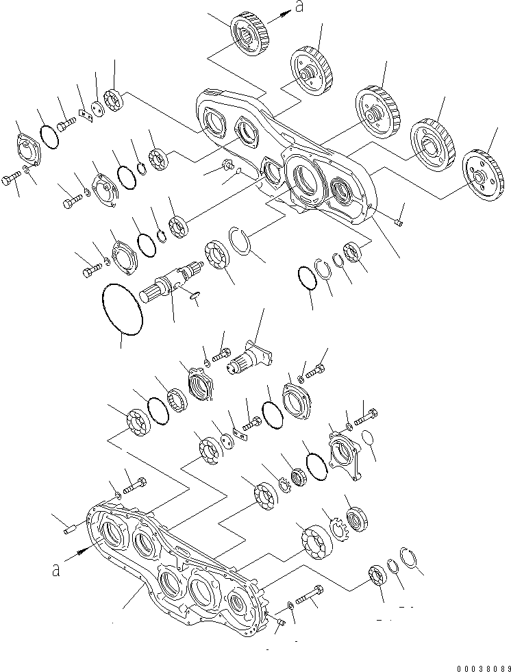 Уплотнение 07012-40080 KOMATSU