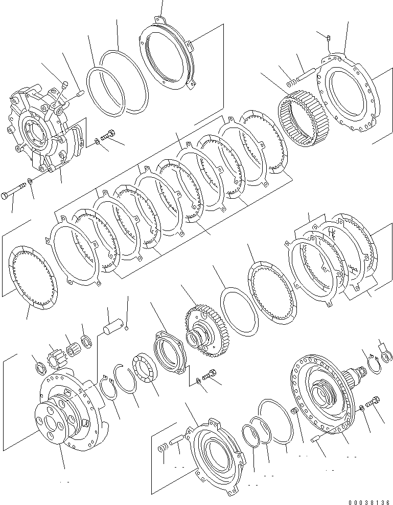 Стопорное кольцо 04071-00115 KOMATSU