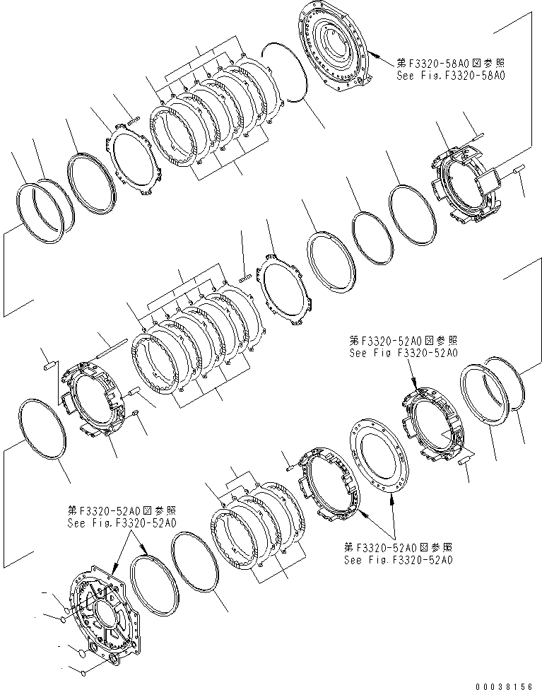 Уплотнительное кольцо 568-15-12840 KOMATSU