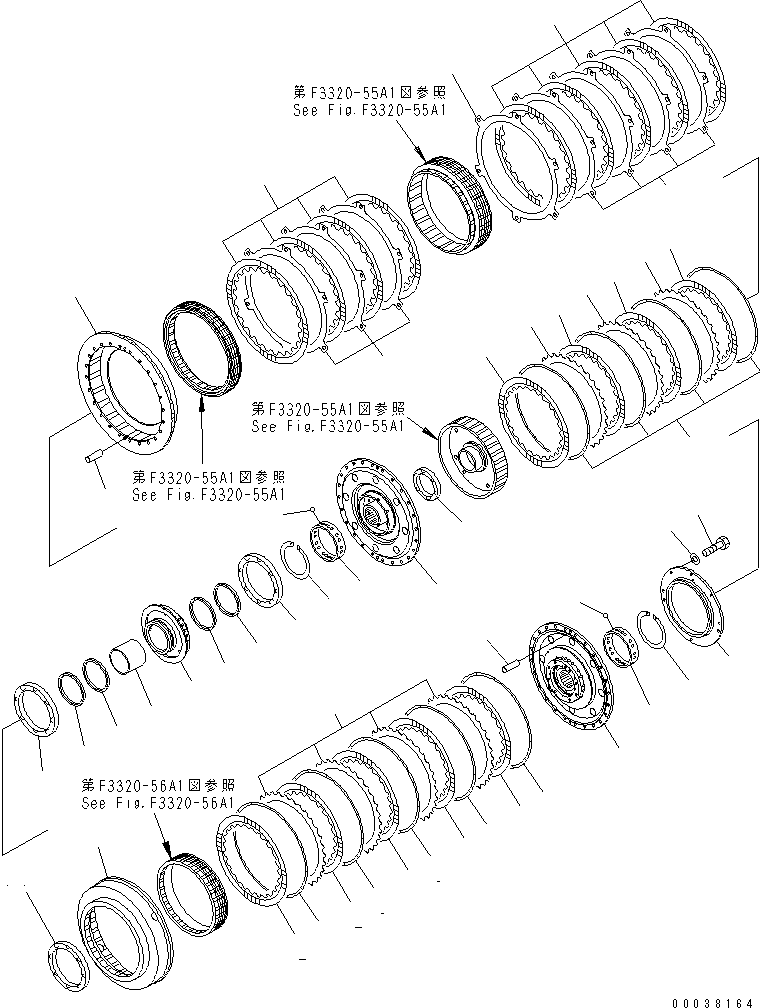 Трансмиссия в сборе (569-15-51030) KOMATSU