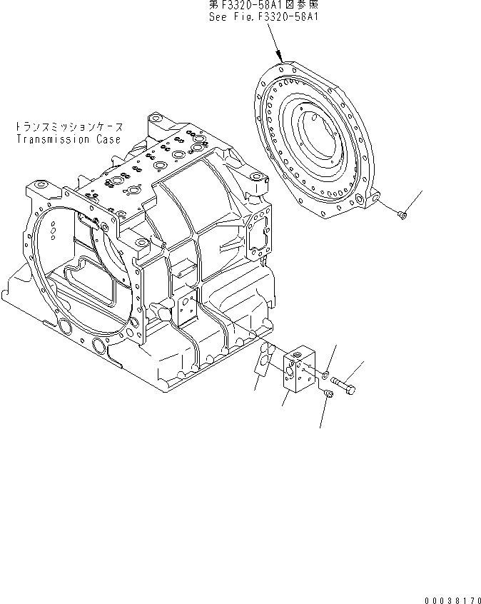 Блок 569-15-54111 KOMATSU