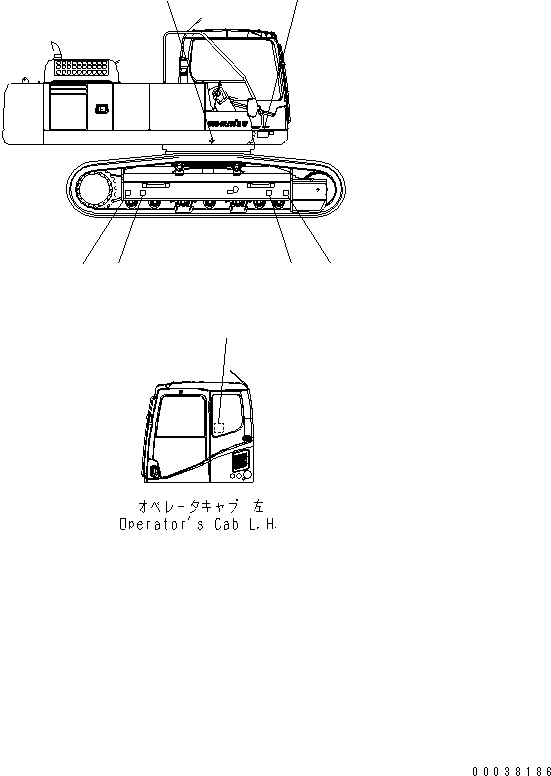 Пластина 207-00-A8510 KOMATSU