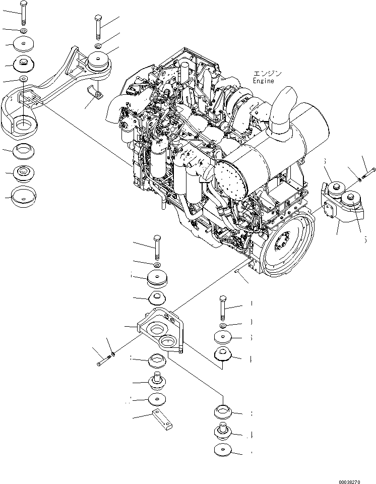Пластина 21M-01-21260 KOMATSU