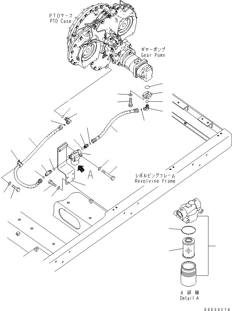 Шланг 02762-00512 KOMATSU