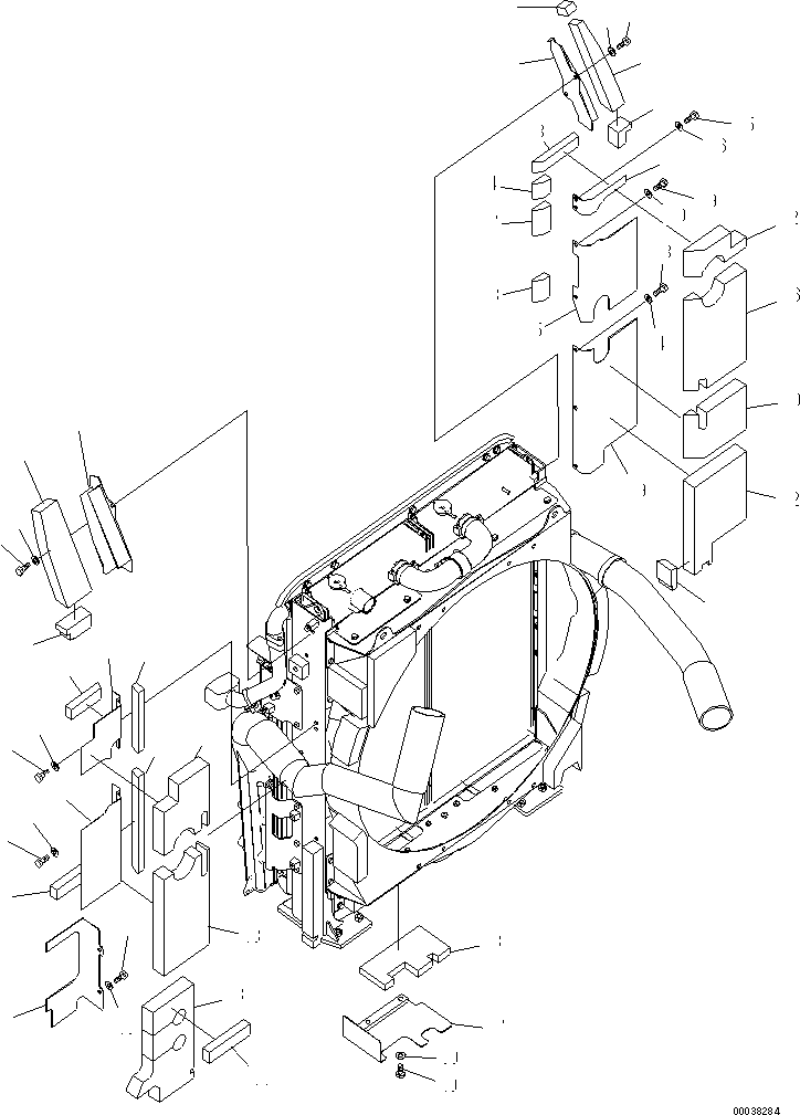 Уплотнение 21M-03-22480 KOMATSU