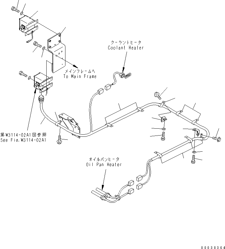 Жгут проводов 569-84-83121 KOMATSU