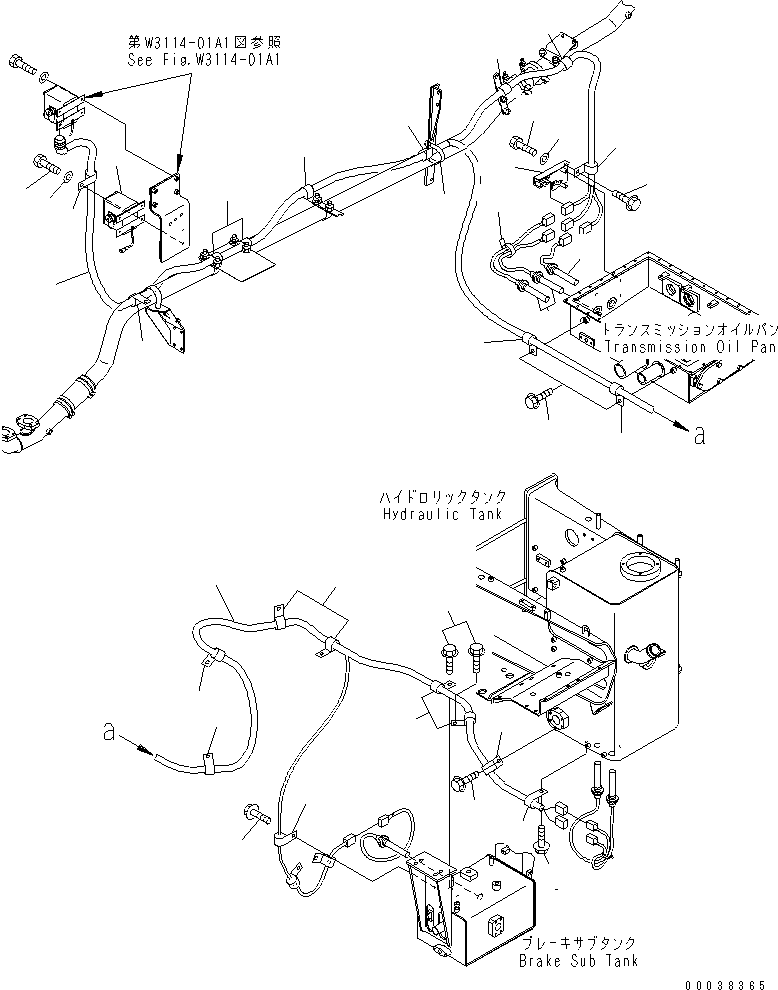 Жгут проводов 569-84-83530 KOMATSU