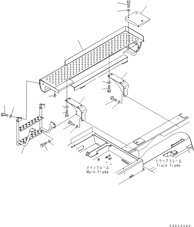 DECK 8240-54-1842 KOMATSU